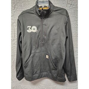 Carhartt Jacket Mens‎ L Black Force Relaxed Workwear Outdoor Active Athletic